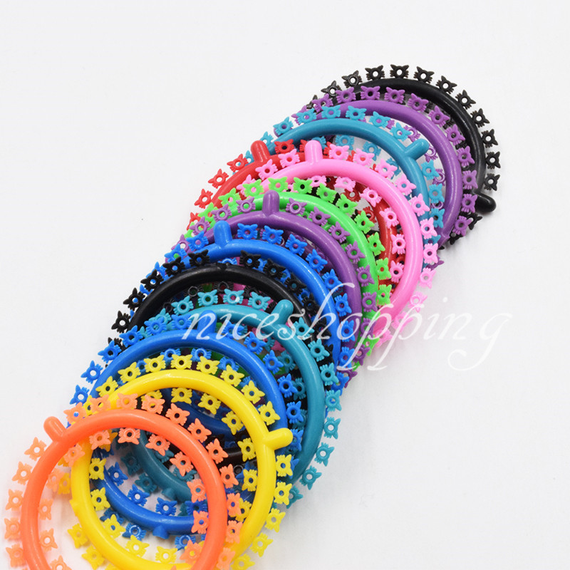 1000X Dental Orthodontic Cartoon Ligature Ties Kitty Ties Multi-colored 1 Pack
