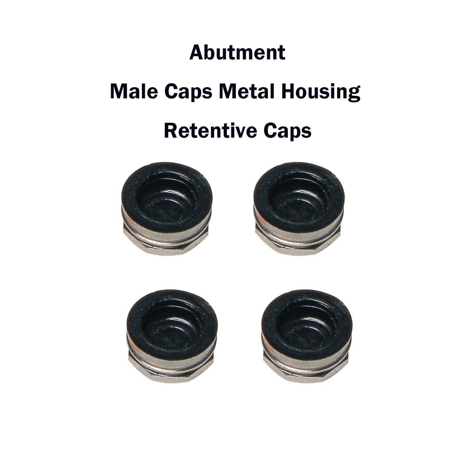 Dental 1.2lbs 2.4lbs Metal Universal Implant Retention Locator Caps Replacement