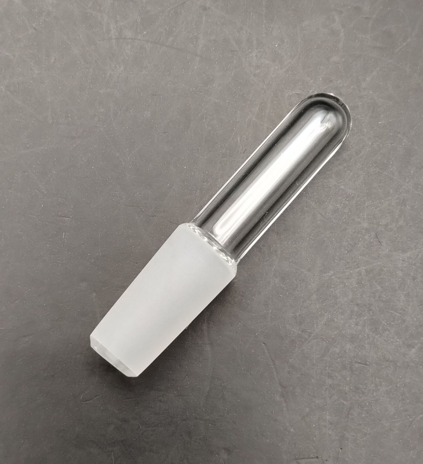 10mm Clear Glass Male Ground Joint Stopper Plug