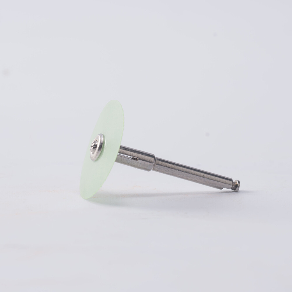 40pcs Dental Composite Finishing Polishing Discs Metal Bush Mandrel Easyinsmile