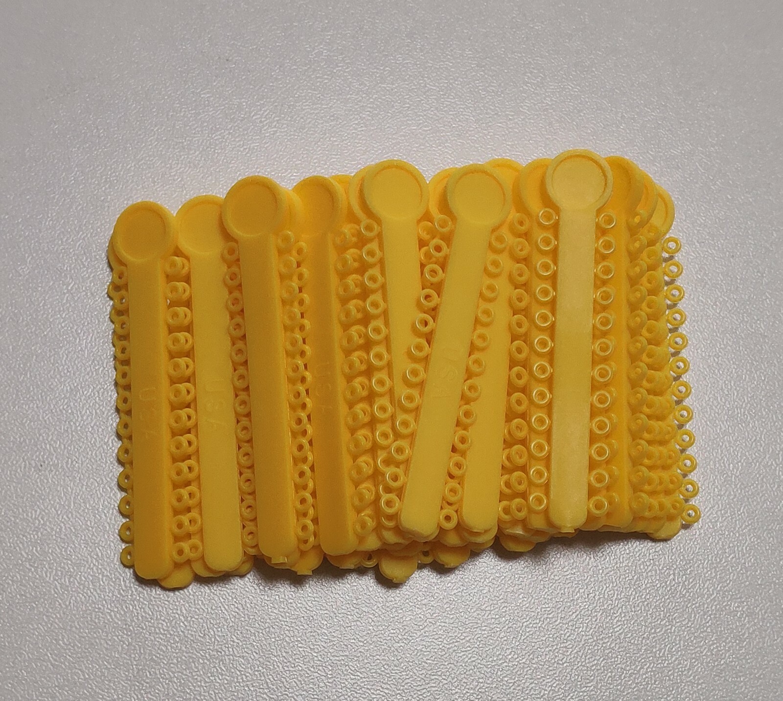 20 Packs Dental Ligature Ties Elastics Ligas Colored Bands 1008Pcs/pack