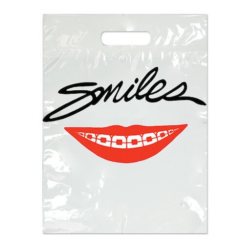 Specialty Scatter Bags Smile with Braces, 9″ x 13″, 100/Pkg.