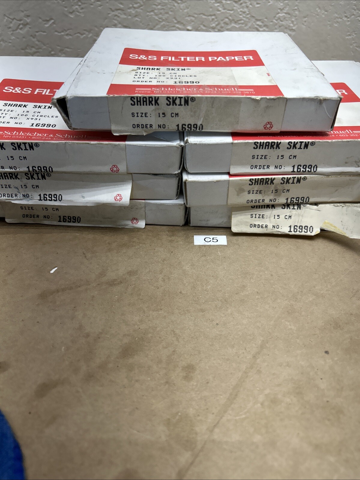 (7) Sigma Aldrich S&S Filter Paper Shark Skin REF 16990 Fast Shipping!