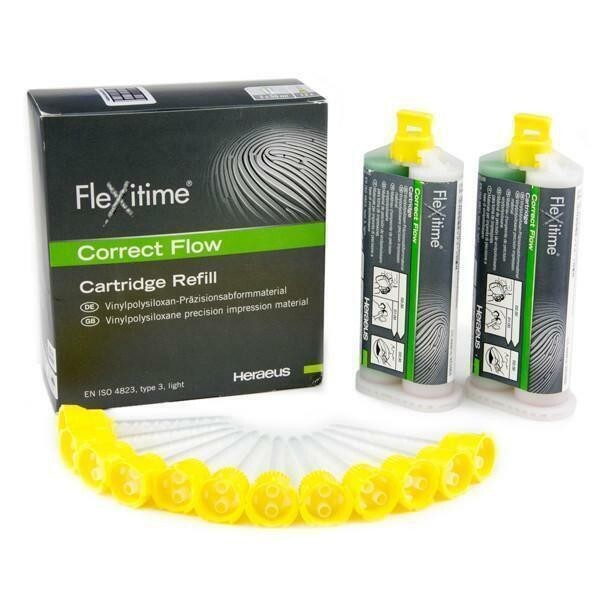 Kulzer 50034806 Flexitime Correct Flow VPS Impress Material Cartridge 50mL 2/Pk