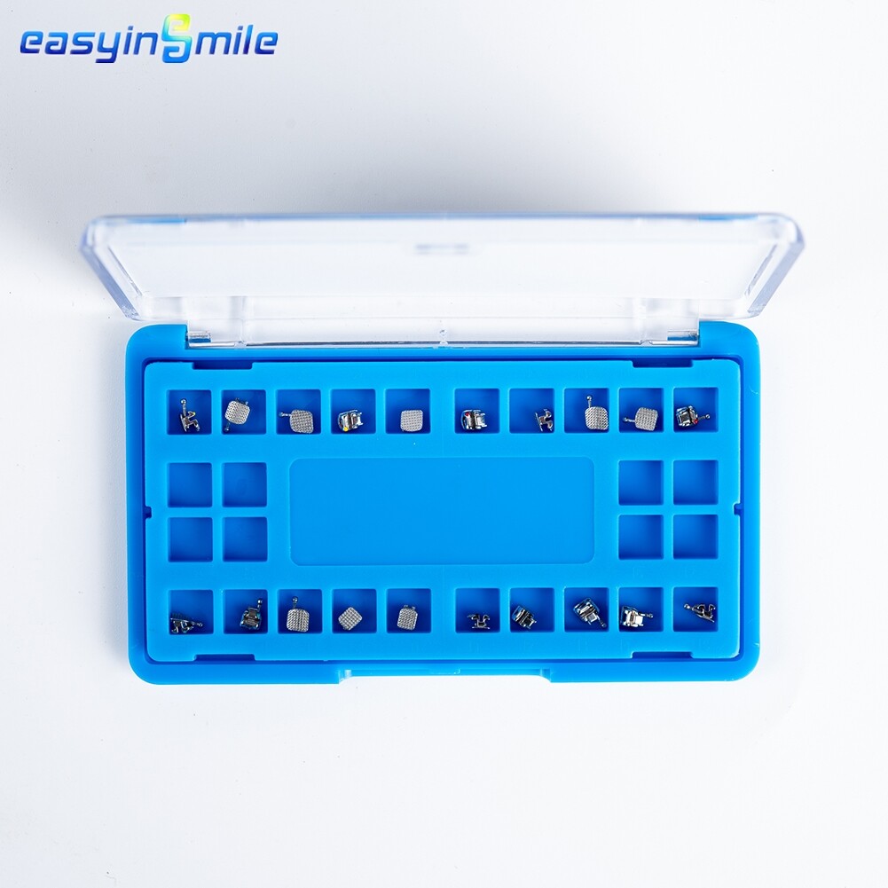 EASYINSMILE Dental Brackets Orthodontic Self-ligating 022 3 MBT/Roth Mini Braces