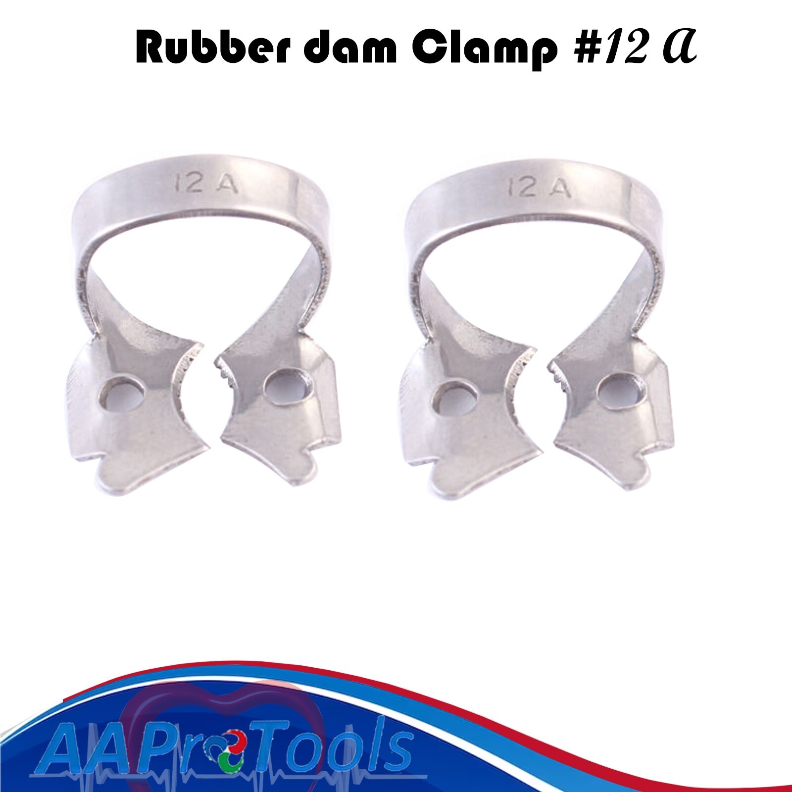 AA Pro 2 Dental Rubber Dam Clamp Primarily Retention Rubber Dam For Tooth Engage