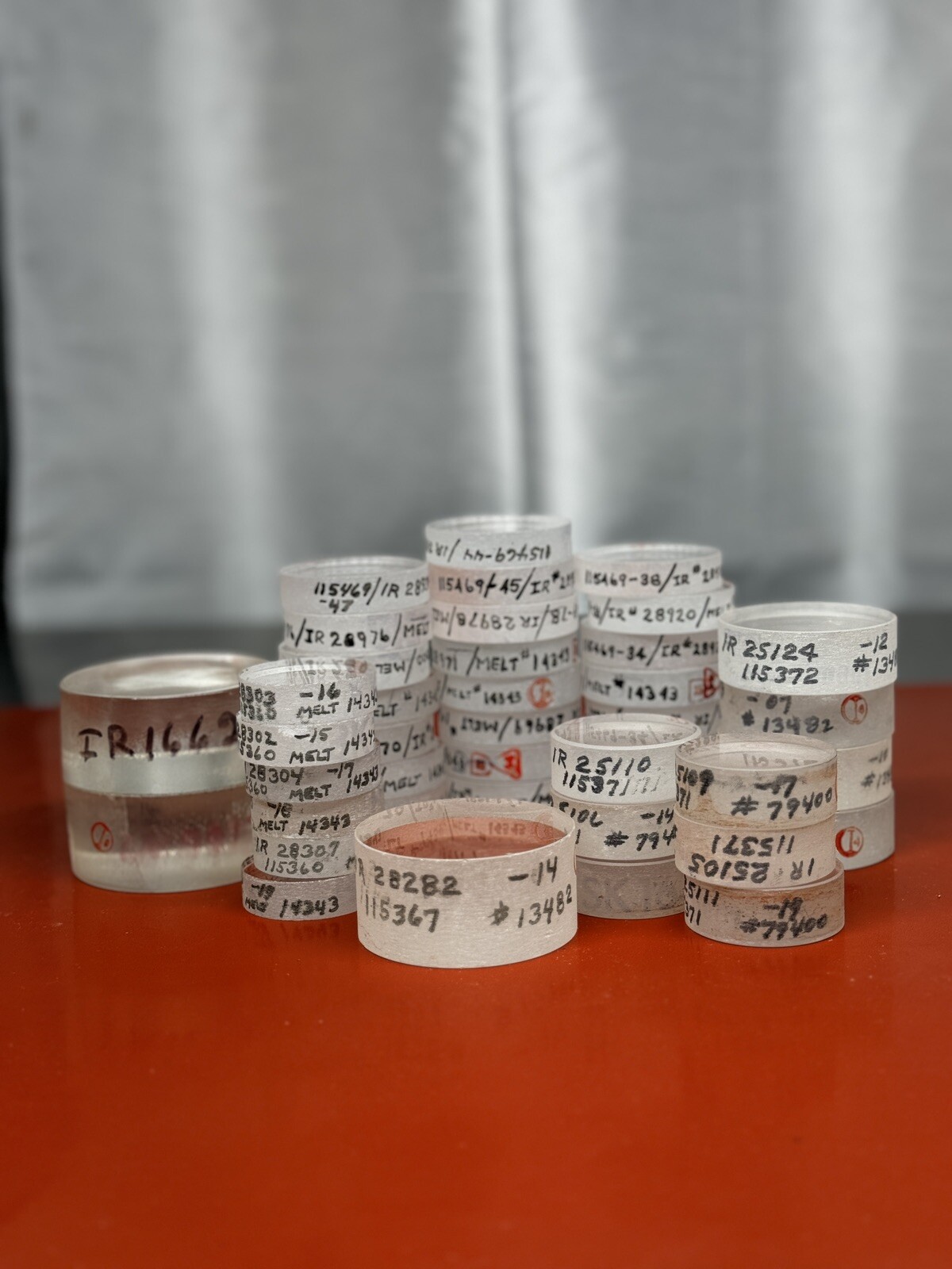 44 pcs NASA Optical Glass, BK-7/Pyrex, Assorted Sizes, Uncoated