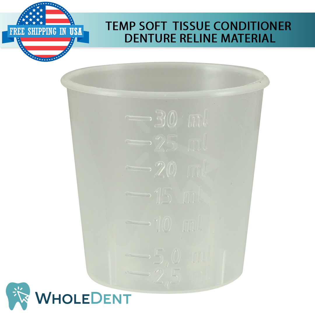 Self Curing Resin For Temp Soft Reline Home Use Kit DIY Denture Temporal Renew