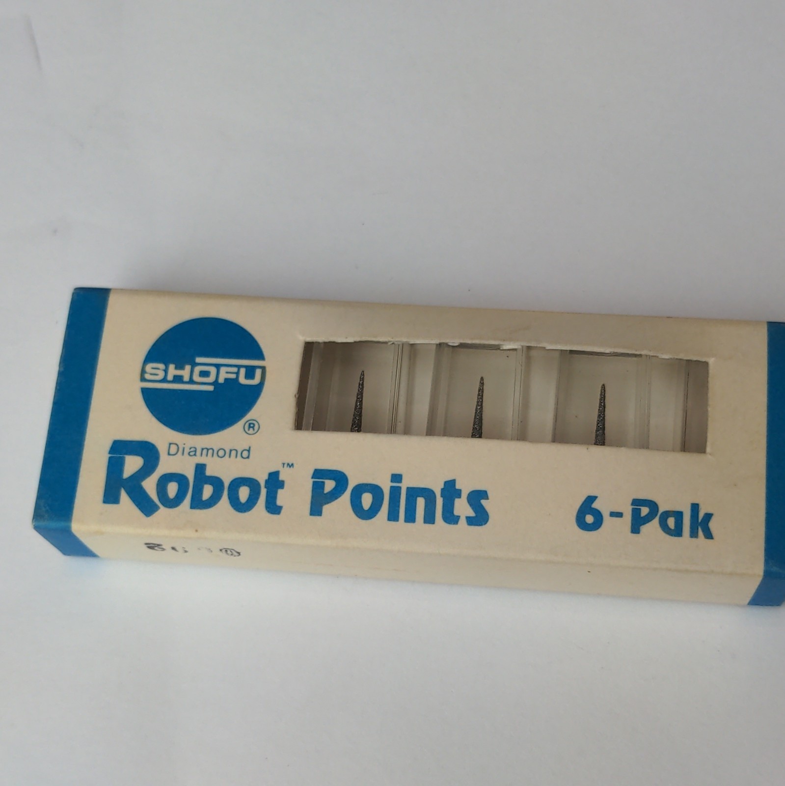 Shofu Robot Points Diamond Point HP Long Straight Shank PN 0850 ISO 016 (5 Pcs)