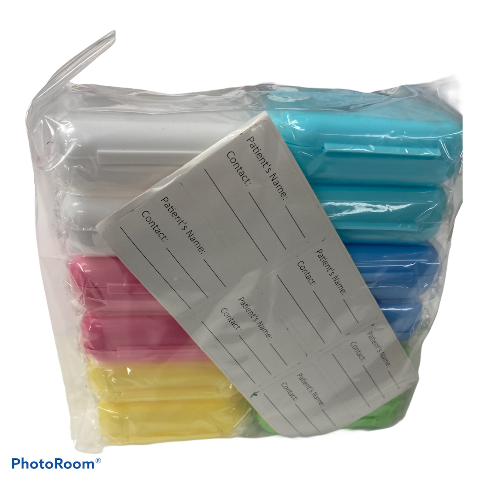 240pcs Retainer Box Dental Orthodontic Mouthguard Box Asstd. Colors Best Price!