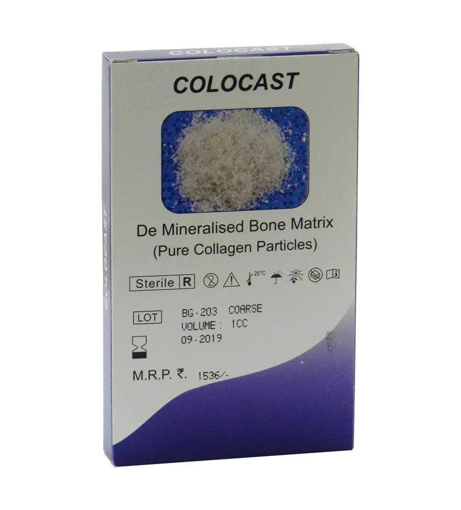 Cologenesis Colocast Bone Graft Coarse 2 CC 700 Microns – COLOC-2 Free Shipping