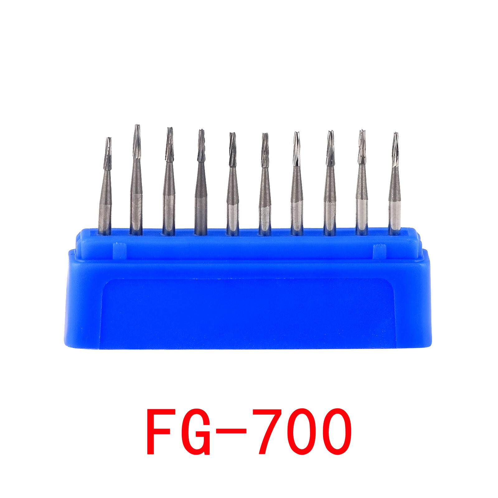 [USA]10*Dental Round Tungsten Carbide Burs FG Bur Drill For High Speed Handpiece