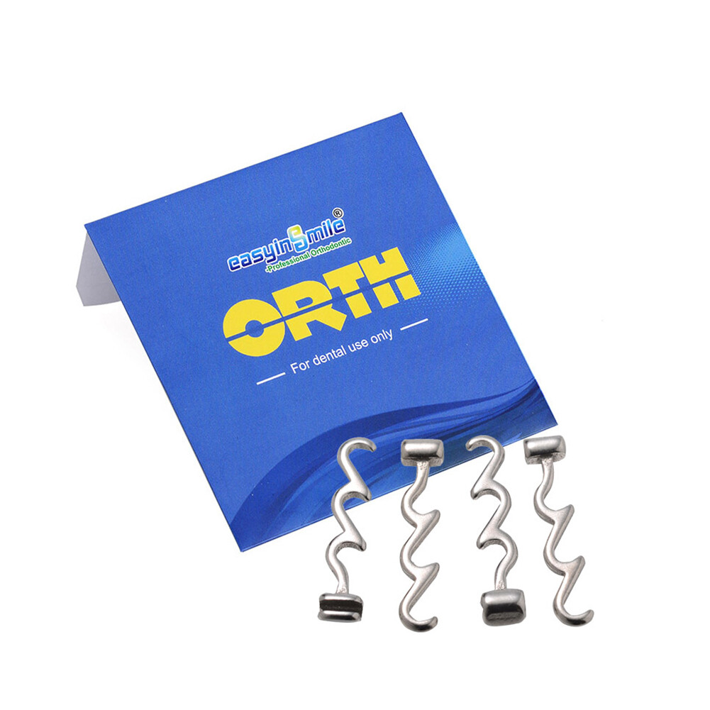 Dental Orthodontic Crimpable Hook Sliding/Spiral Cross/Double Tube For Arch Wire