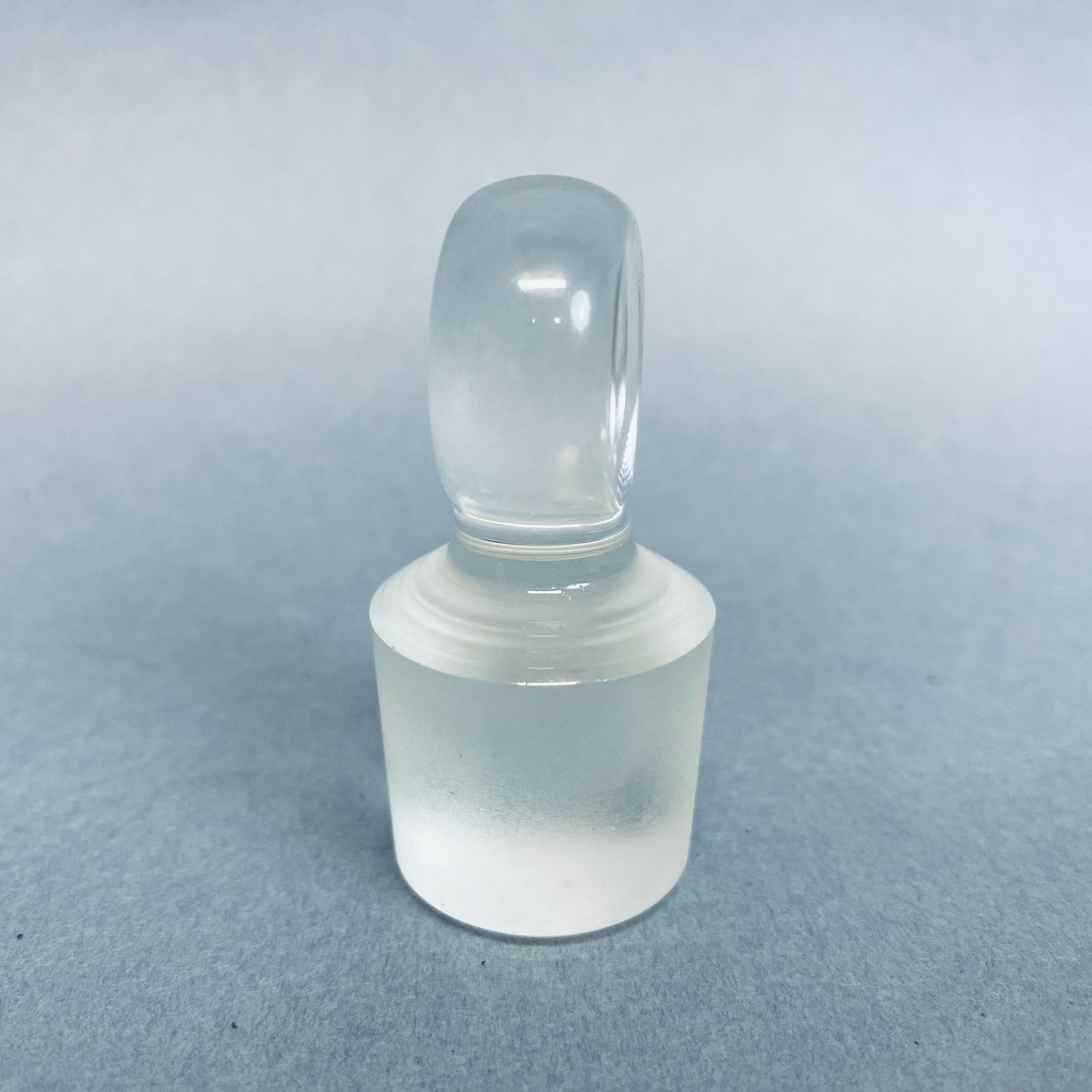 Chemglass Pennyhead Stopper #27 Solid Flask Length Lot of 3 Stoppers
