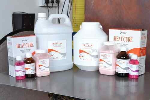 Dental HEAT CURE Acrylic Denture Base Material PYRAX – Various Shades and Packs