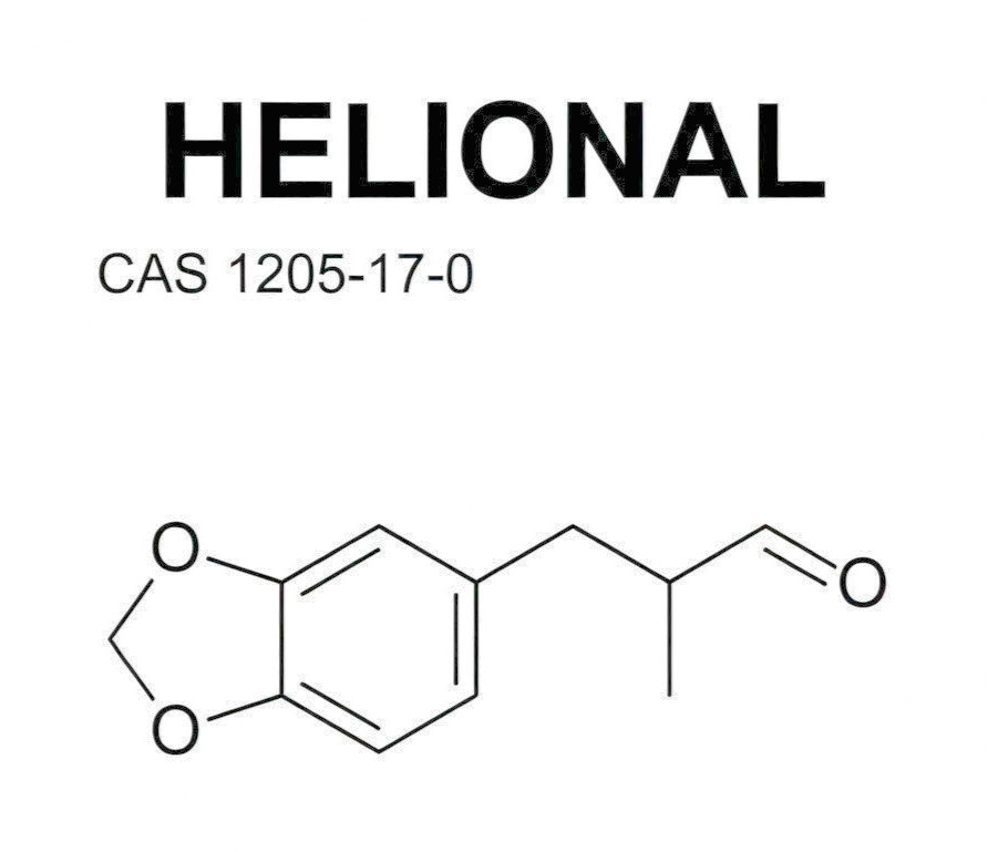 Helional CAS 1205-17-0 Ocean Propanal Floral Melon Fragrance 30ml-1L