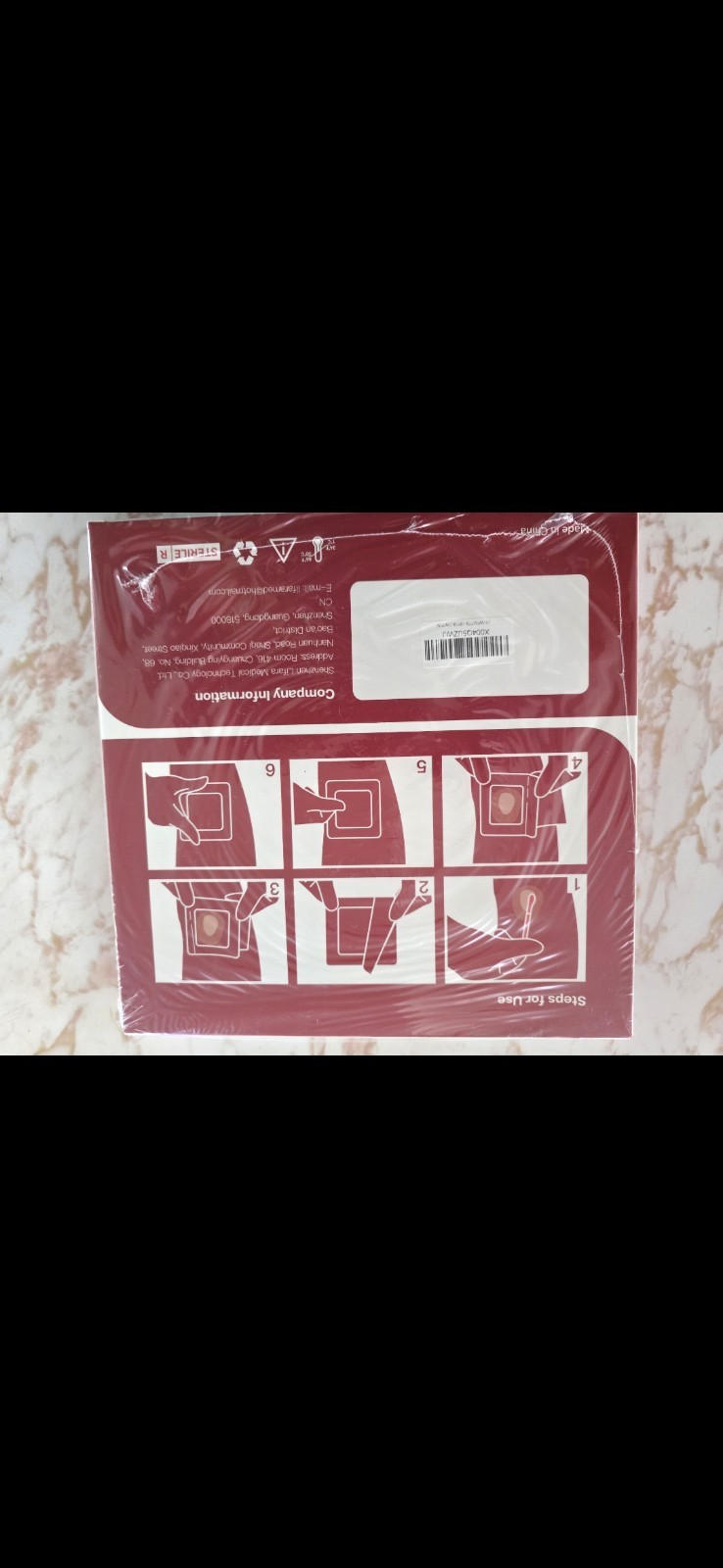 Lifara Silicone Foam Wound Dressing 7×7 Bordered Adhesive Pads WFM77B Box of 5