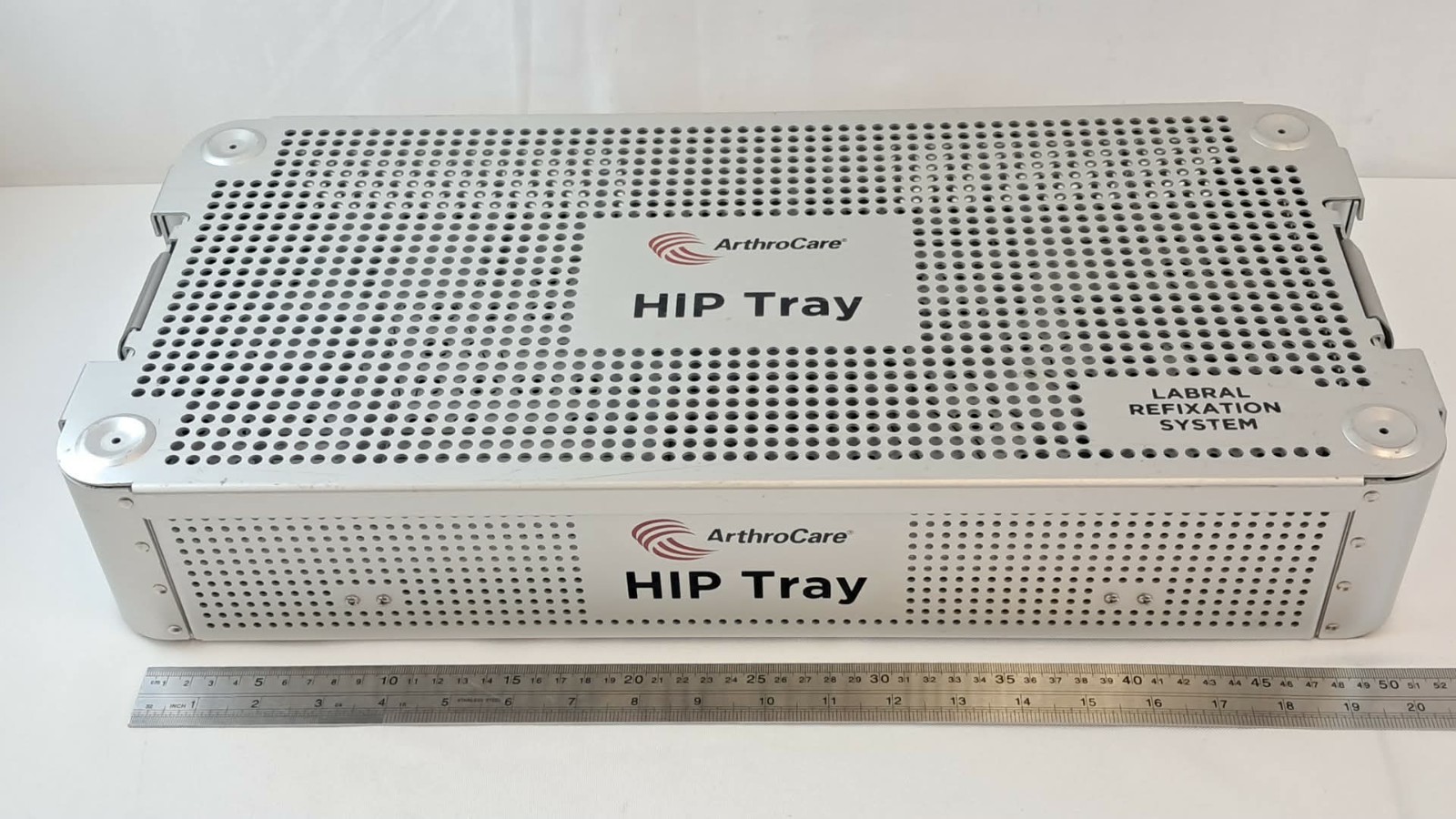 ArthroCare Hip Tray Labral Refixation Orthopedic Sterilization Tray