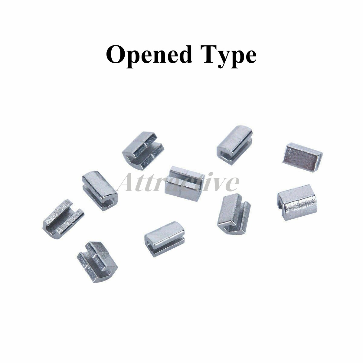 Dental Orthodontic Mini Stops Crimpable Stop Hooks Closed Archwire Stopper 0.5/8