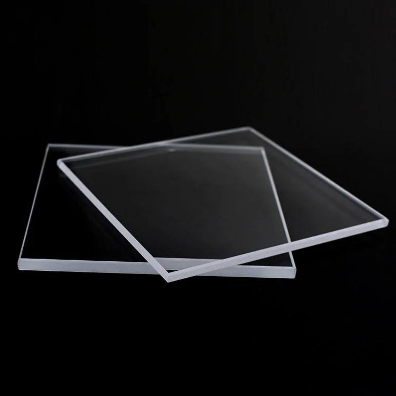 1PC 100x100mm High-Temperature Resistant High-transparency UV Quartz Sheet