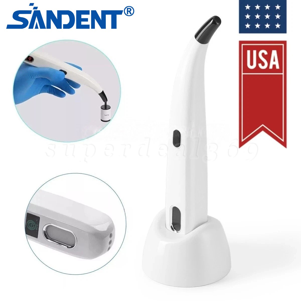 Dental ISQ Osseointegration Implant Stability Meter Measurement Tester Monitor