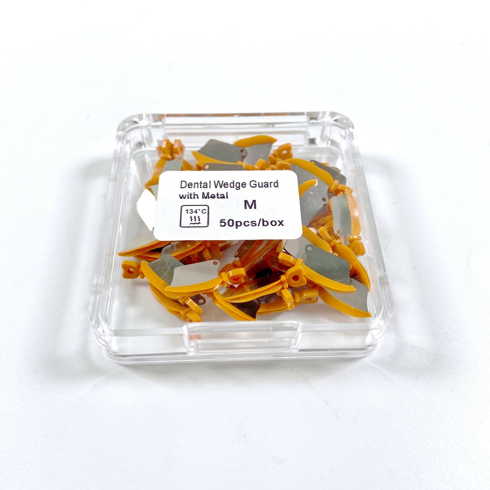 Dental Fender Interproximal Wedges Matrix Blade Guard with Metal L/M/S 50pcs/Box
