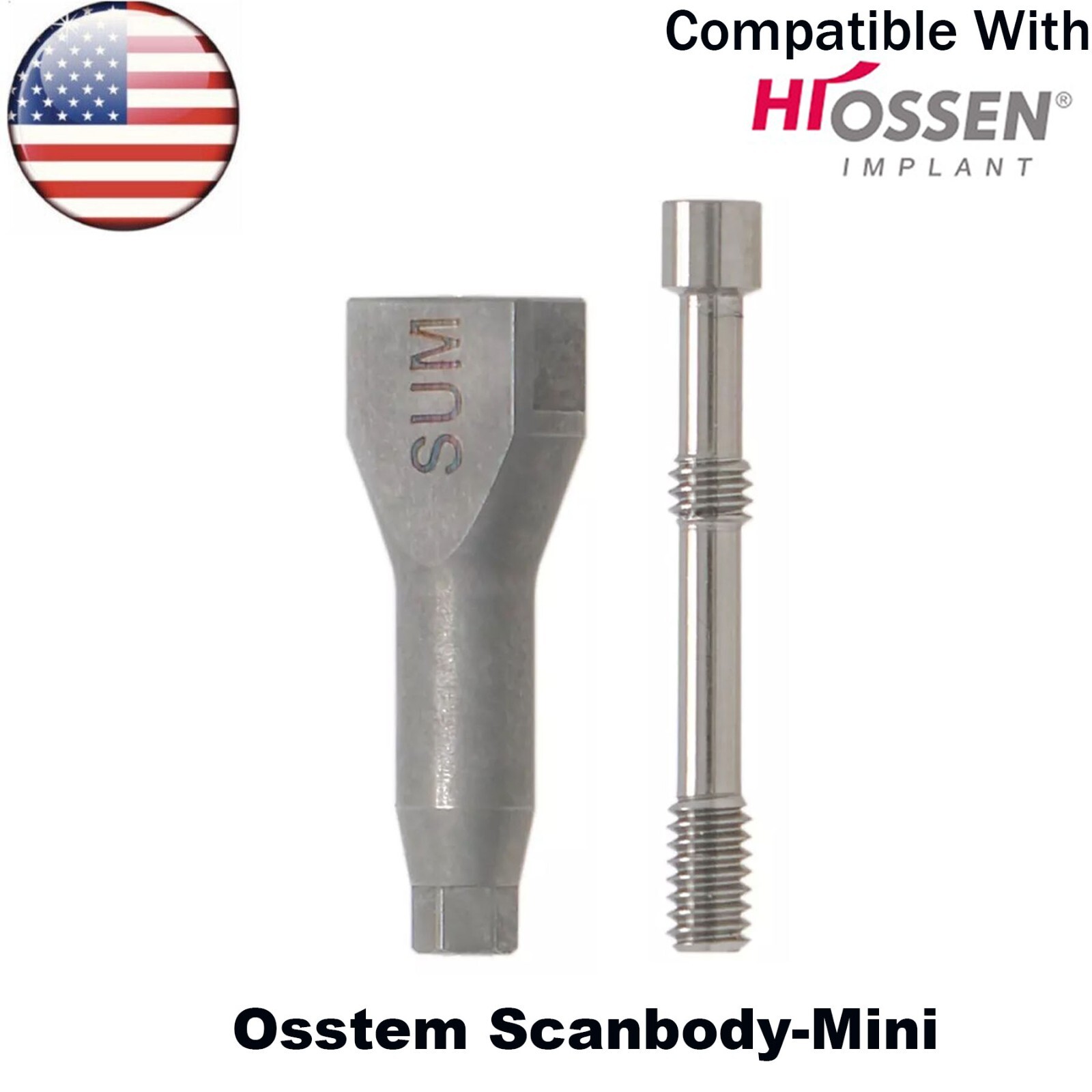 US Dental CAD/CAM Implant Scan Body Fits Hiossen Osstem ET Straumann ITI