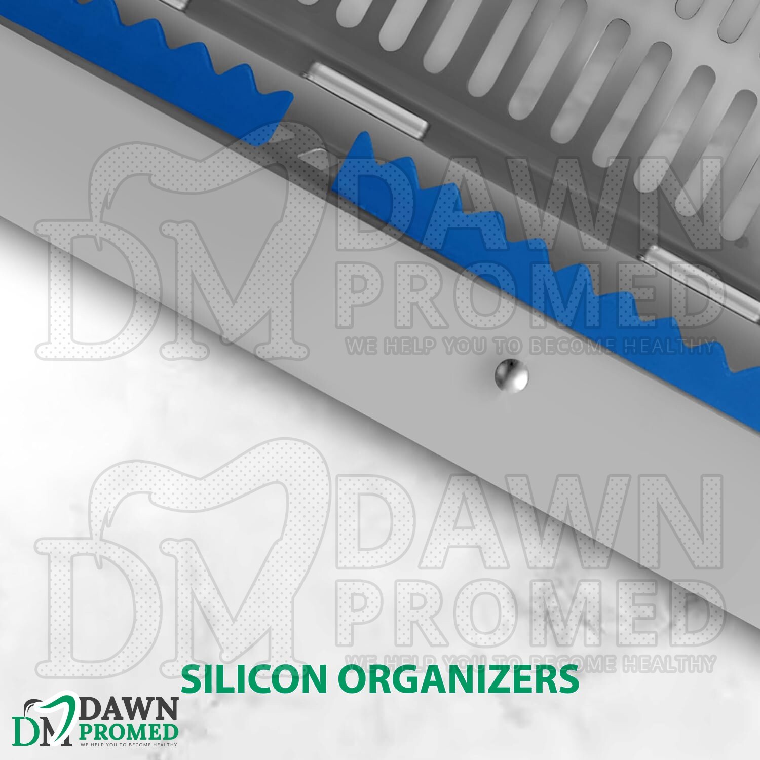 Dental Sterilization Cassette Autoclave Tray Box For 20 Instruments German Grade