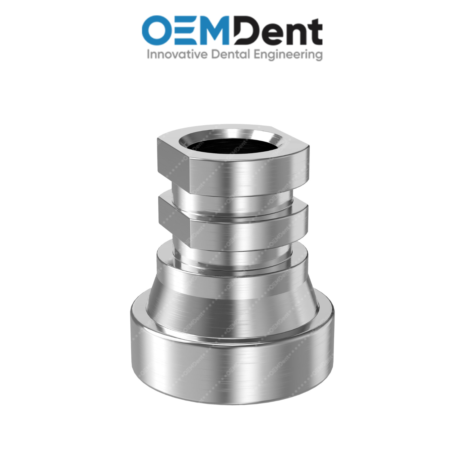 Dental Short Titanium Sleeve Compatible Multi Unit Abutment 1.4mm Int Hex