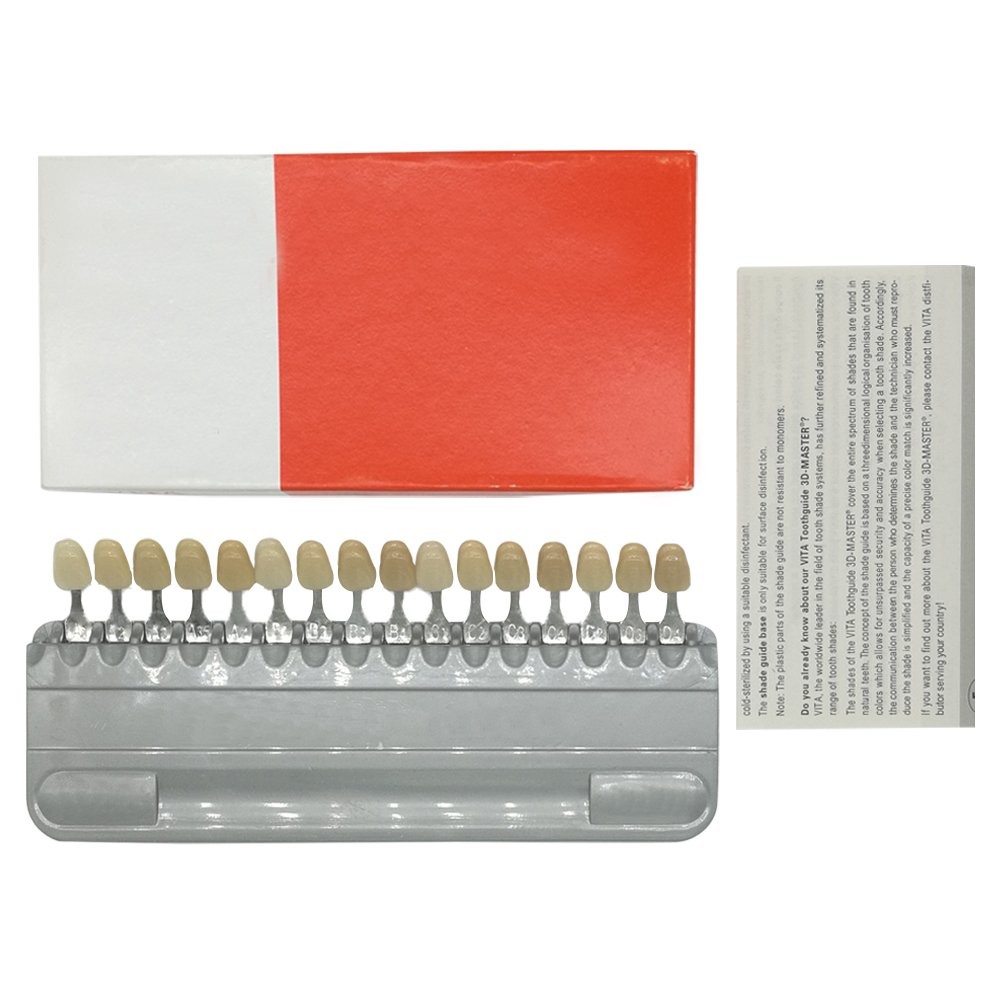 Plutusdental Shade Guide Porcelain Dental Dentist 1 Count (Pack of 1)