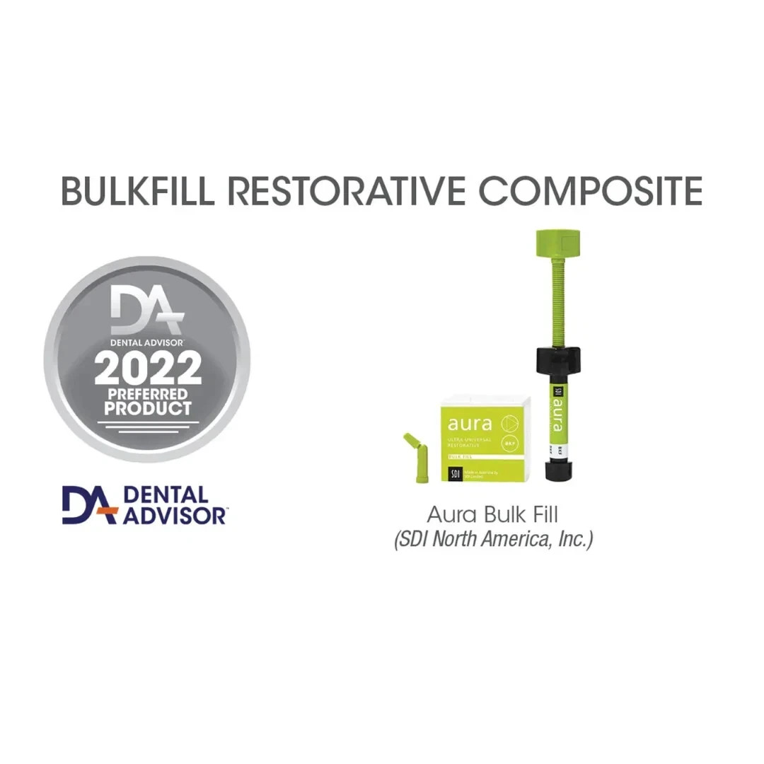 Dental SDI AURA High Strength BulkFill Composite 4g Refill Material