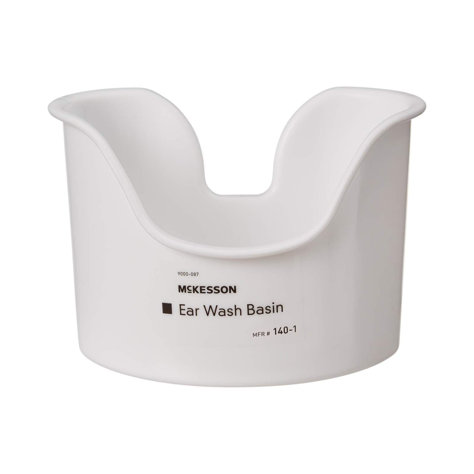 McKesson Ear Wash Basin Kidney Reusable White 140-1 12 Ct