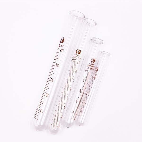 Physical laboratory test tube Borosilicate Glassware 3-10pcs organic 5-100ml