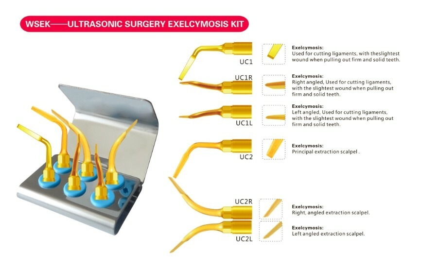 Dental Tools Piezosurgery Tips KIT Bone Cutting Sinus lifting Implant Oral Care