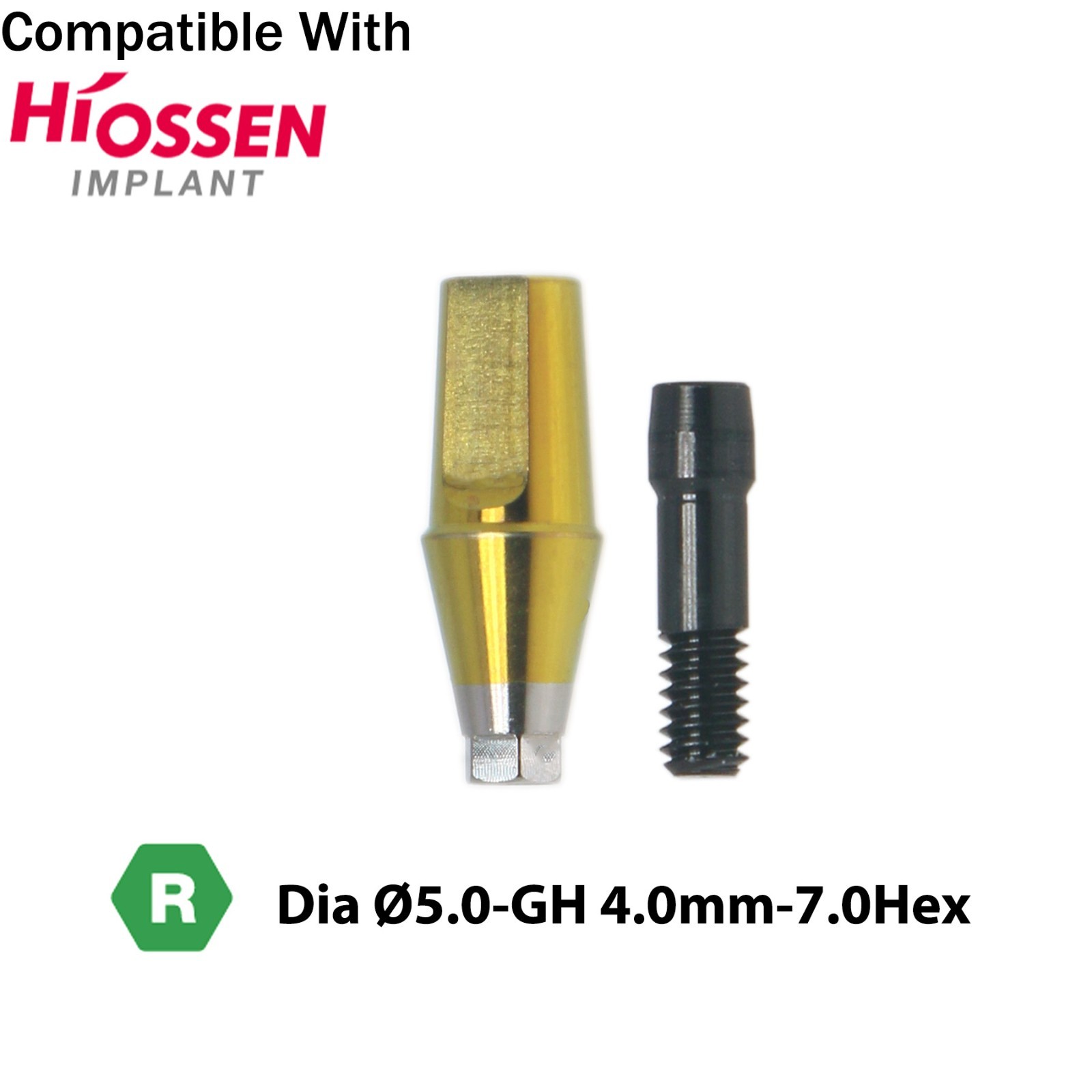 Dental Titanium Straight Transfer Abutment Mini/Regular for Osstem Hiossen TS