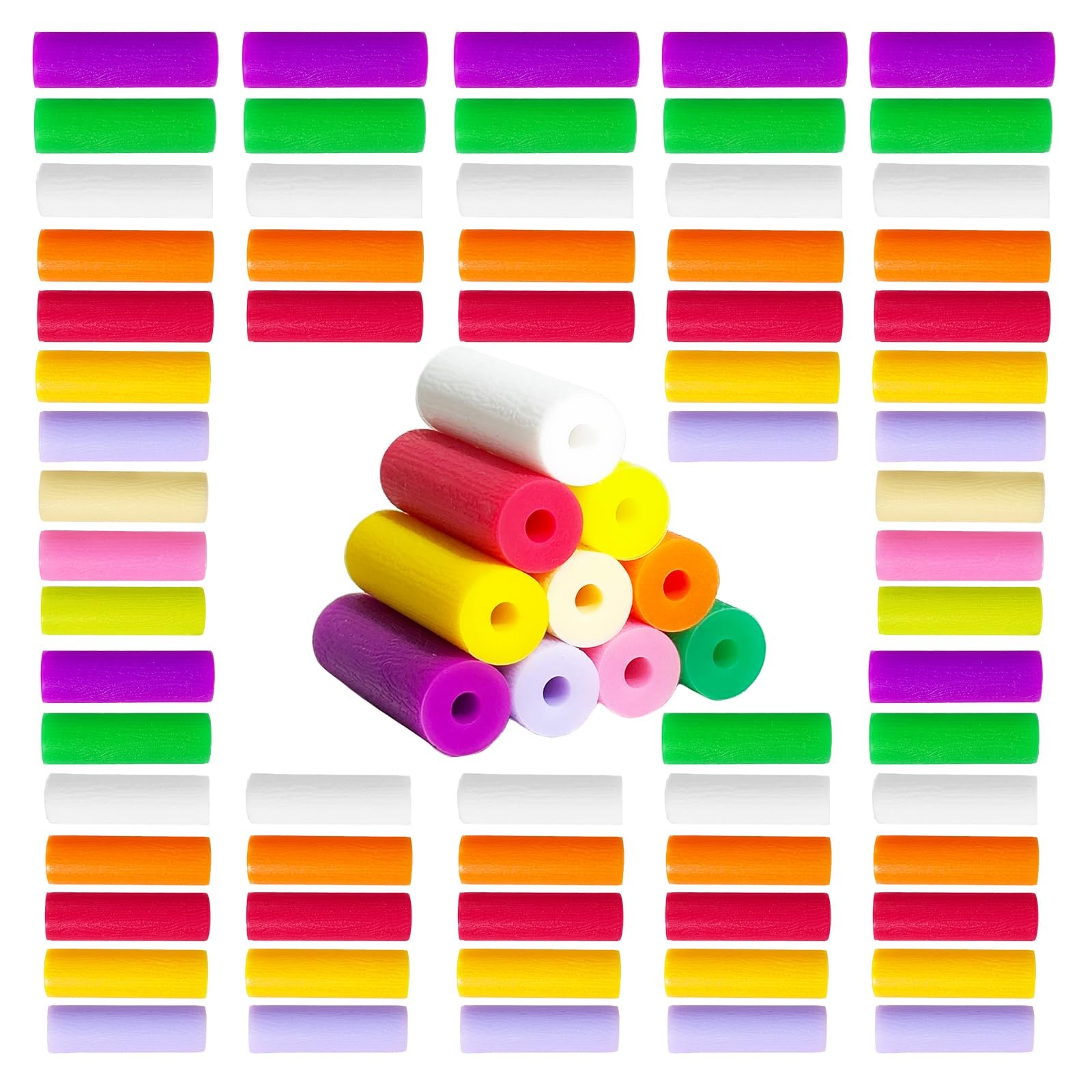 120PCS Aligner Chew,10 Mix Colors Chew for Invisalign 120PCS,