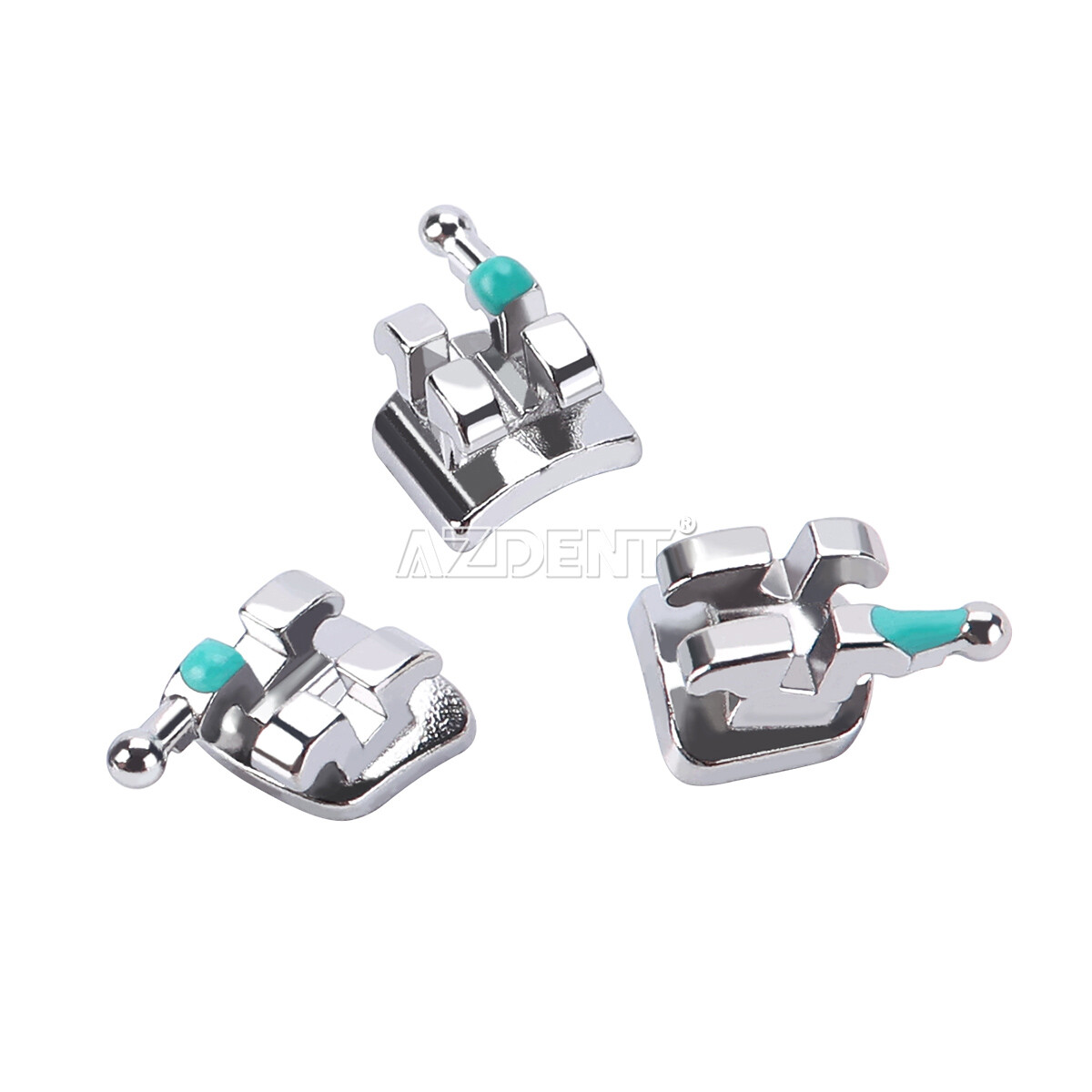 Dental Orthodontic MIM Monoblock Bracket Mini MBT/Roth 0.022/018 with 3-4-5 HooK