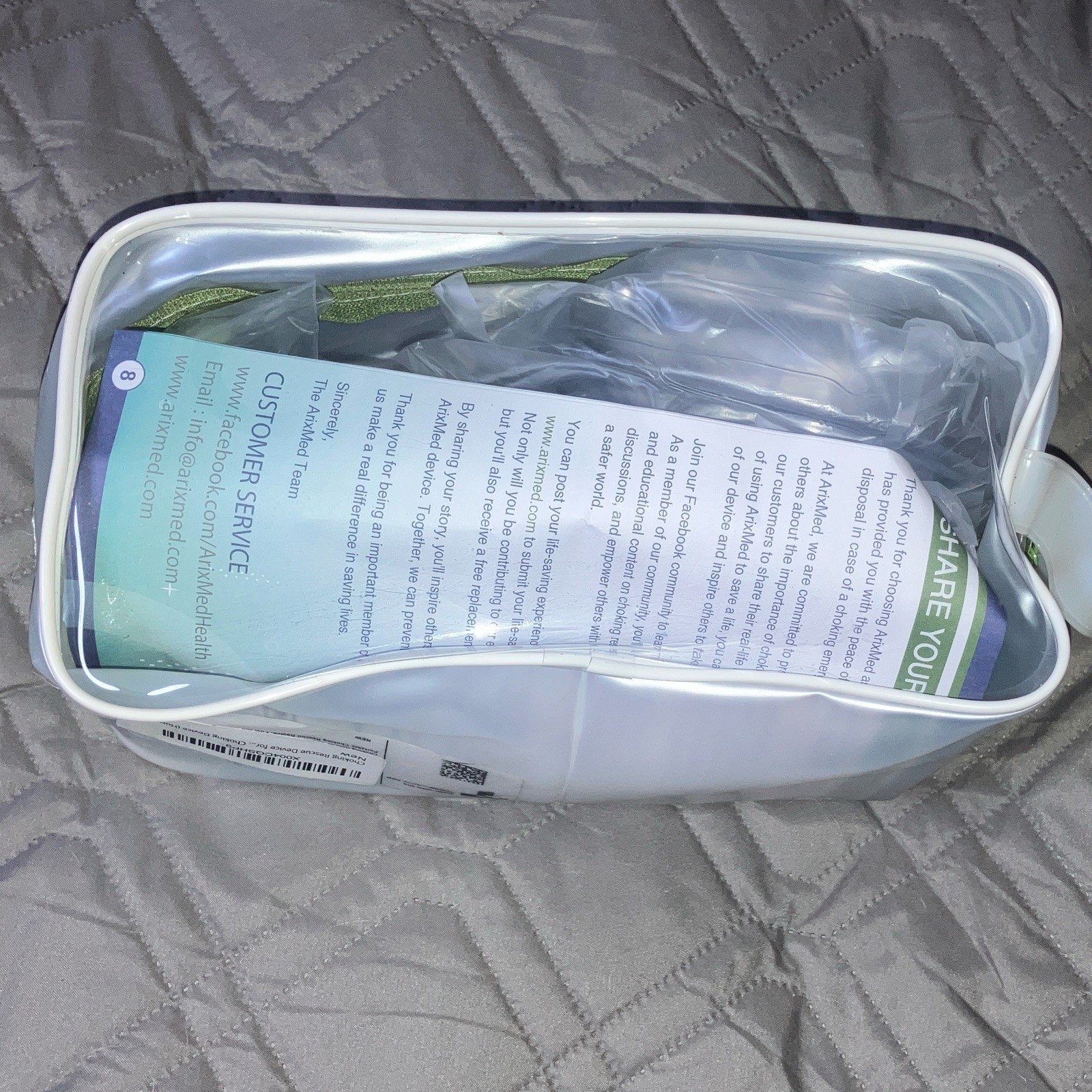 ArixMed CPR Pocket Resuscitation Mask w/ Case, Anesthesiology