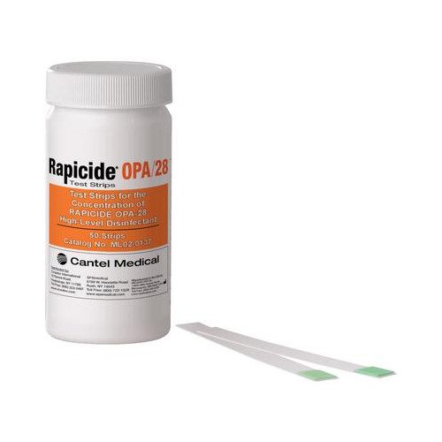 Crosstex ML02-0137 Rapicide OPA/28 Test Strips *2 Packs* 50/Pk – Exp 10/31/2026