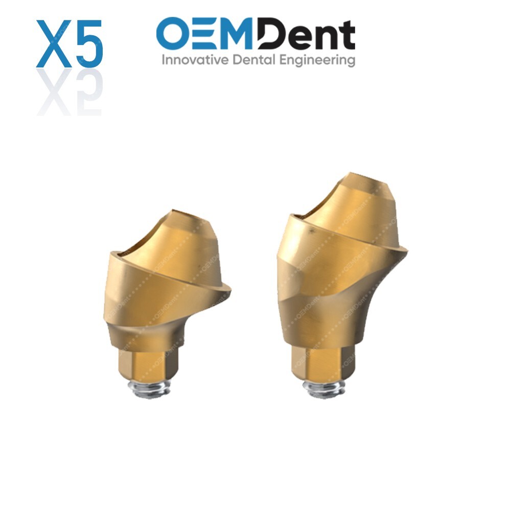 X5 Angulated Multi Unit 17° 1.6mm Abutment NP Nobel Active® Compatible Conical