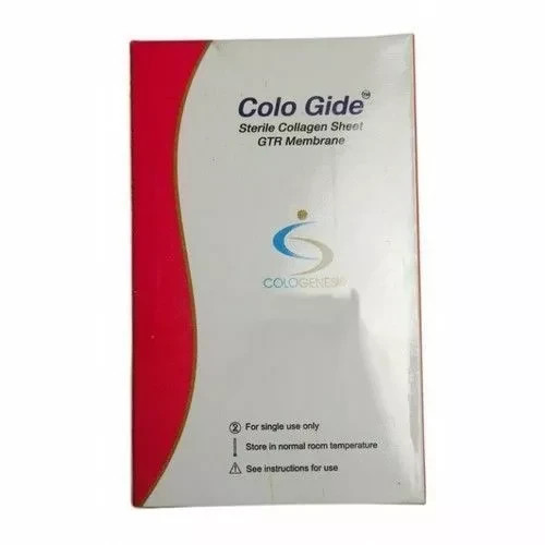 NEW DENTAL COLO GIDE STERILE COLLAGEN SHEET GTR MEMBRANE 10 X 15 mm