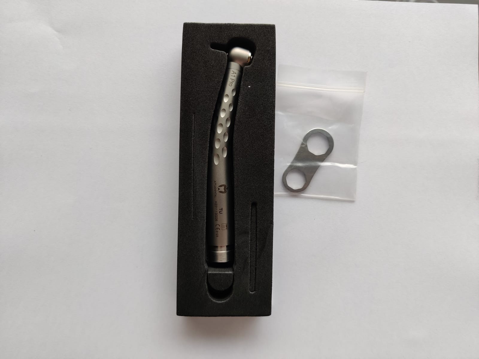 Apple Dental Push Button Handpiece Premium Quality Turbine Big Head 2 Hole