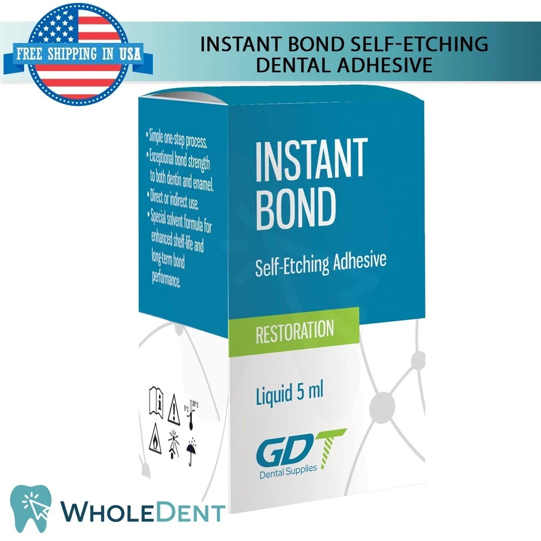 Self Etching Bonding Gel 5ml Light Cure Fast Adhesion Multi Use Material