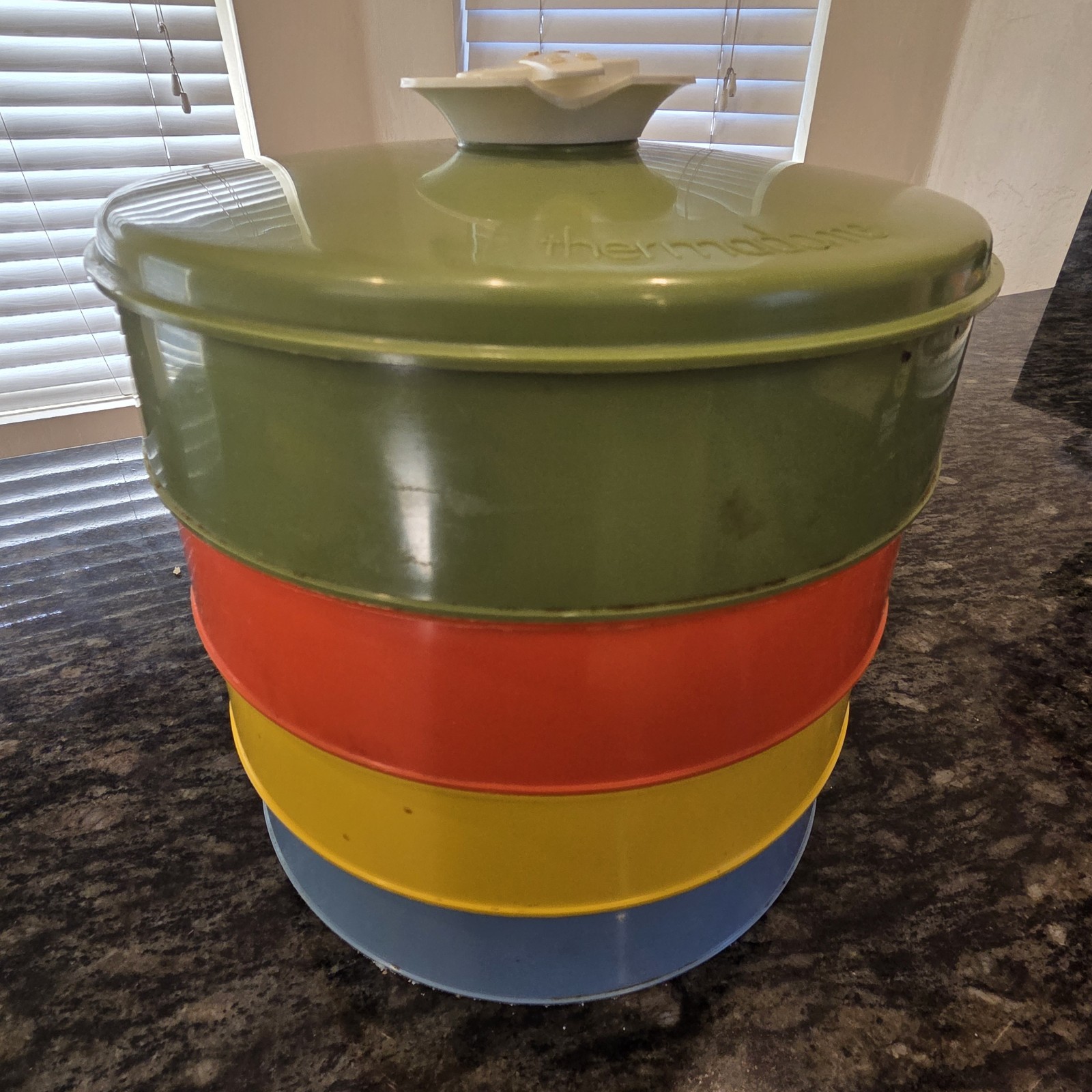 Samson Medical AUTOCLAVE THERMADOME Container Lid Set Of 4 From 1970s