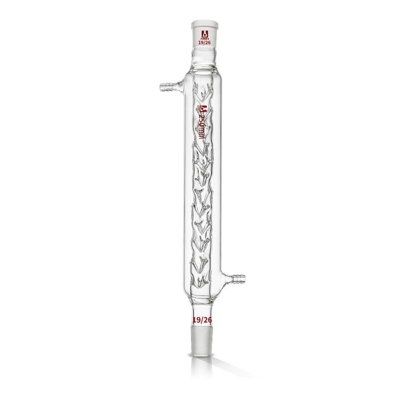 200mm-600mm Double Layer Distillation Column Lab Glass Equipment ca