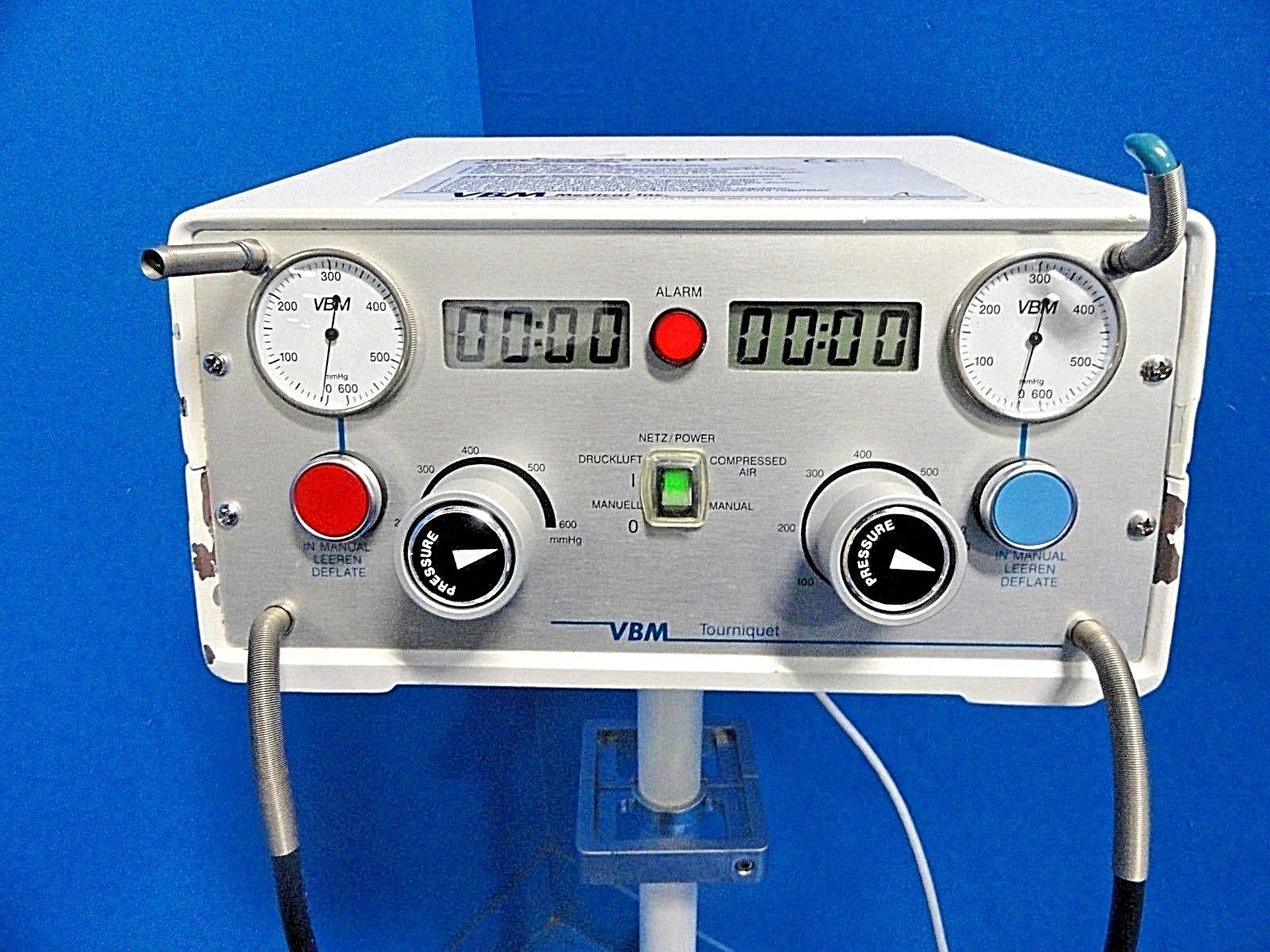 VBM Tourniquet System with Cart P/N 2 x 500 / ELC ~ No Hoses, No Cuffs ~16670