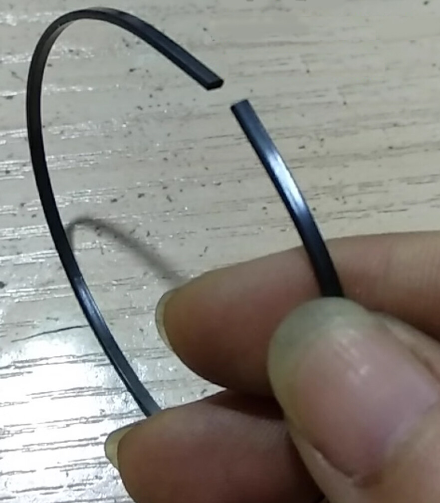 Nickel-titanium Alloy Memory Flat Wire Medical Super-elastic Anti-corrosion