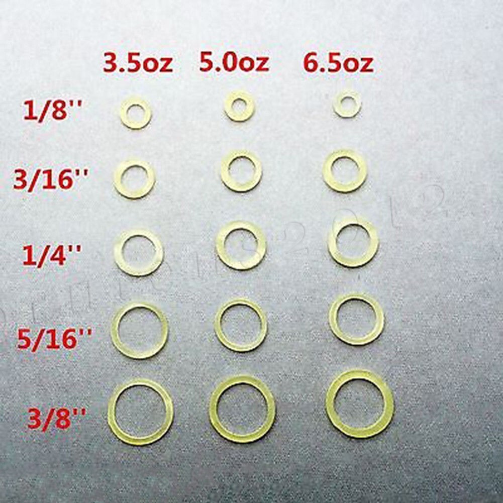 CLEAR X-HEAVY 6.5 OZ ORTHODONTIC ELASTIC BRACES DENTAL RUBBER BANDS 1/4 1/8 3/16