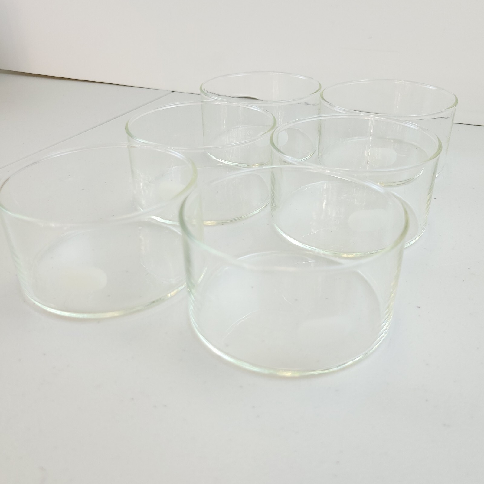 Pyrex 3140-90 Box of 6 270mL 7740 Glass Dish Crystallizing 90x50mm Corning