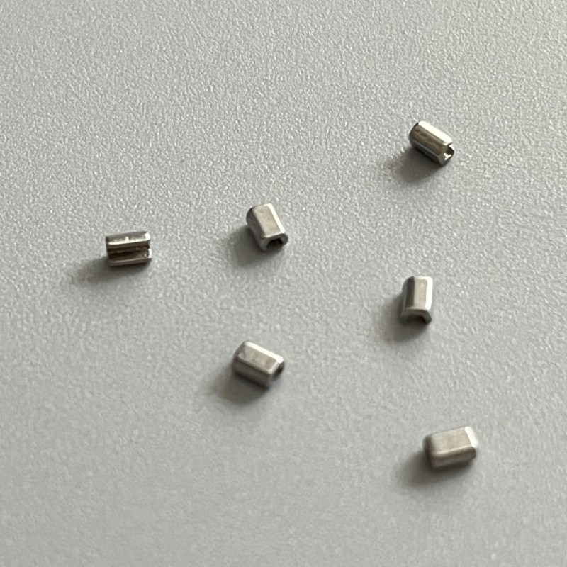 50 Pcs Dental Orthodontic Crimpable Hook Stop Stainless Steel 5 Bags